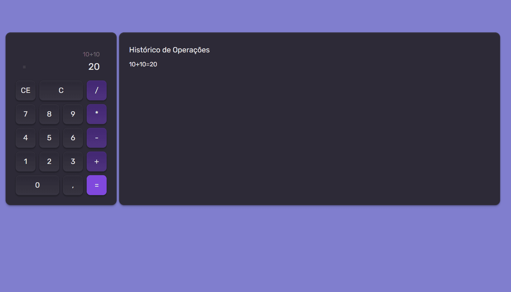 🧮 Calculadora HTML